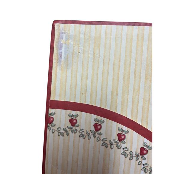 Deluxe Recipe Binder "An Apple A Day" by Karla Dornacher Full Size Hardcover - Picture 5 of 5